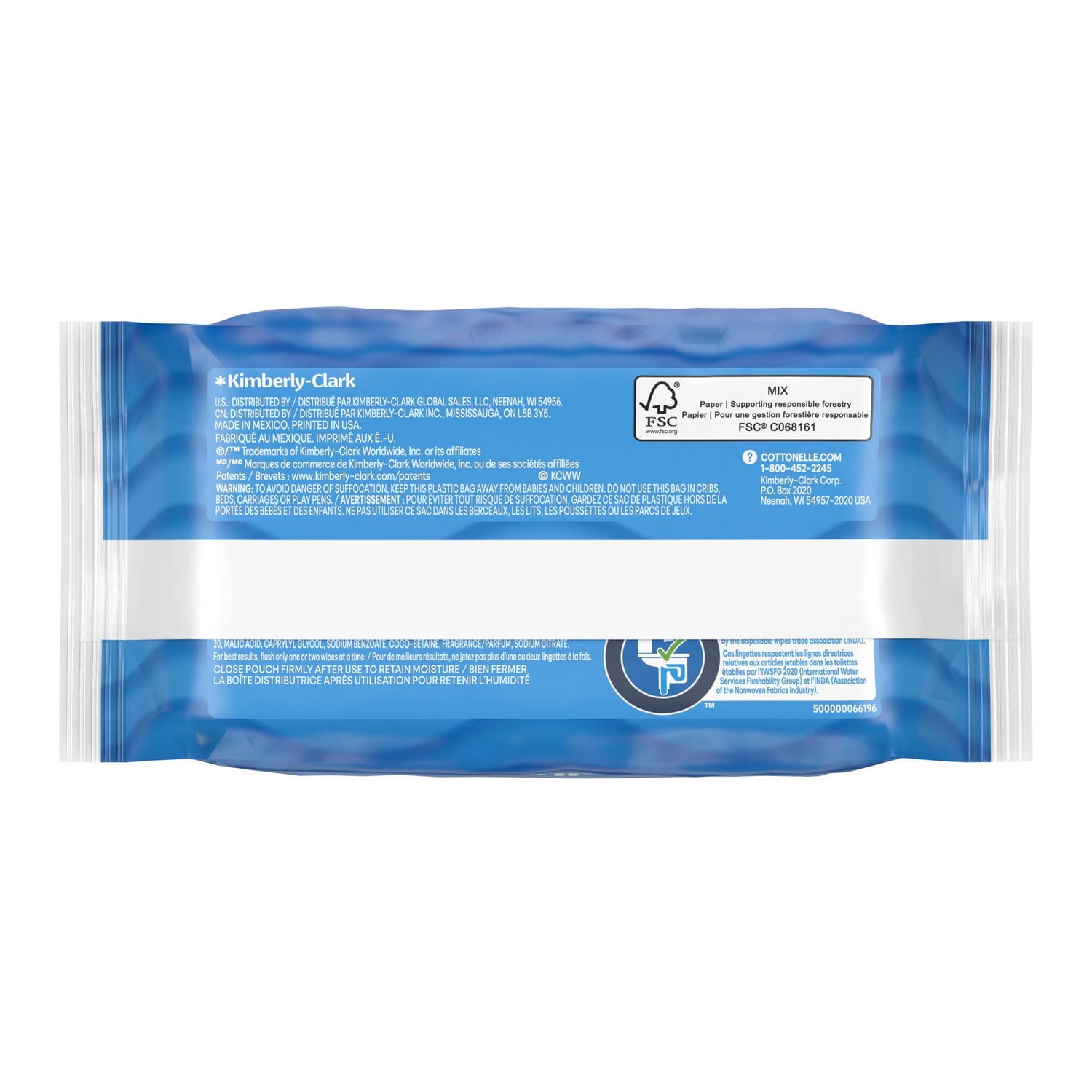 Cottonelle® Fresh Care* Flushable Cleansing Cloths Refill, 84 Cloths Refill, 84 Cloths Refill