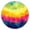 Colorful Tie Dye-1, variant on Colorful Tie Dye Pattern Round Fitted Tablecloth with Elastic Edge,Dining Table Cover Waterproof,Outdoor Round Tablecloth for Camping,Dining,Indoor and Outdoor