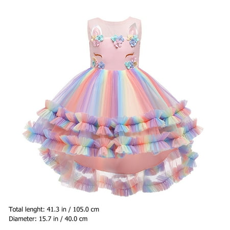 

1Pc Girl Party Costume Gauze Dress Party Cosplay Skirt Kids Tutu Skirt