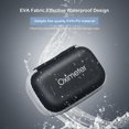 thumbnail image 4 of Portable Oximeter Protective Case Multipurpose Waterproof Zipper Storage Bag EVA Fingertip Pulse Oximeter Organizer Carry Pouch, 4 of 5