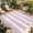 Pink, variant on Pink Stripe Outdoor Rug for Patio/Deck/Porch, Non-Slip Large Area Rug 4 x 6 Ft, Modern Simple Geometric White Striped Indoor Outdoor Rugs Washable Area Rugs, Reversible Camping Rug Carpet Runner