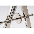 thumbnail image 4 of Staedtler Mars Comfort, Professional Drafting, Drawing Compass with Extension Arm, Draws Circles up to 19.5 Inch Diameter, Spring Bow Compass with Center Adjuster Wheel, 551 02, 4 of 7