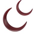 thumbnail image 1 of Juego De Tenedores Para El Cabello Con Forma De Luna Creciente De Madera, 2 Uds., 2 Tamaños, Accesorios Elegantes Para Horquillas Para El Cabello, Fáciles De Usar, 1 of 7