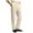 Beige, variant on SAWOBUUN Men's Dress Pants Elastic Waist Straight Leg Wrinkle-Resistant Loose Fit Business Office Casual Trousers