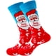 thumbnail image 5 of 1 par de calcetines de hombre con dibujos de Papá Noel, cómodos y modernos calcetines de animales de estilo Harajuku, transpirables, regalo de Navidad con estrellas, directo de fábrica, 5 of 5