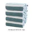 thumbnail image 3 of Dmlowu Bath Towels Luxury Bath Towels Set of 4 Comfortable Quicker Dry Bathroom Towels Super Absorbent Hand Towels for School Hotel Home Gym Travel Camp Pool, 3 of 7