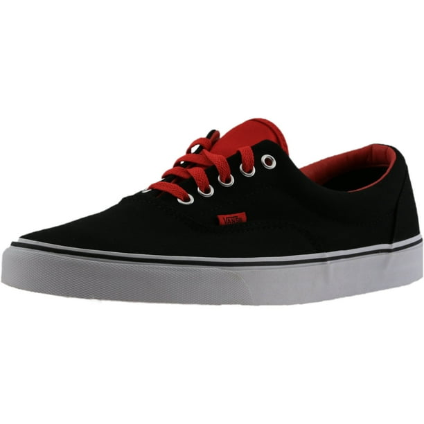 Afståelse Stedord I hele verden Vans Men's Era Pop Black / High Risk Red Low Top Canvas Skateboarding Shoe  - 13M - Walmart.com