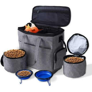 Awakelion Dog Food Travel Bag Kit, 5L Large Dog Food Storage