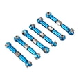 thumbnail image 3 of 12Pcs Adjustable Metal Linkage Pull Rod Front /Rear Link for A949 A959 A969 A979 K929 RC Car,Blue, 3 of 8