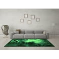 thumbnail image 3 of Ahgly Company Indoor Rectangle Oriental Green Industrial Area Rugs, 8' x 10', 3 of 4
