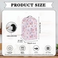 thumbnail image 6 of HELLHERO Pink and Purple Roses Kitchen Accessories Easy to Install Keep Clean for Kitchen Counter, 6 of 6