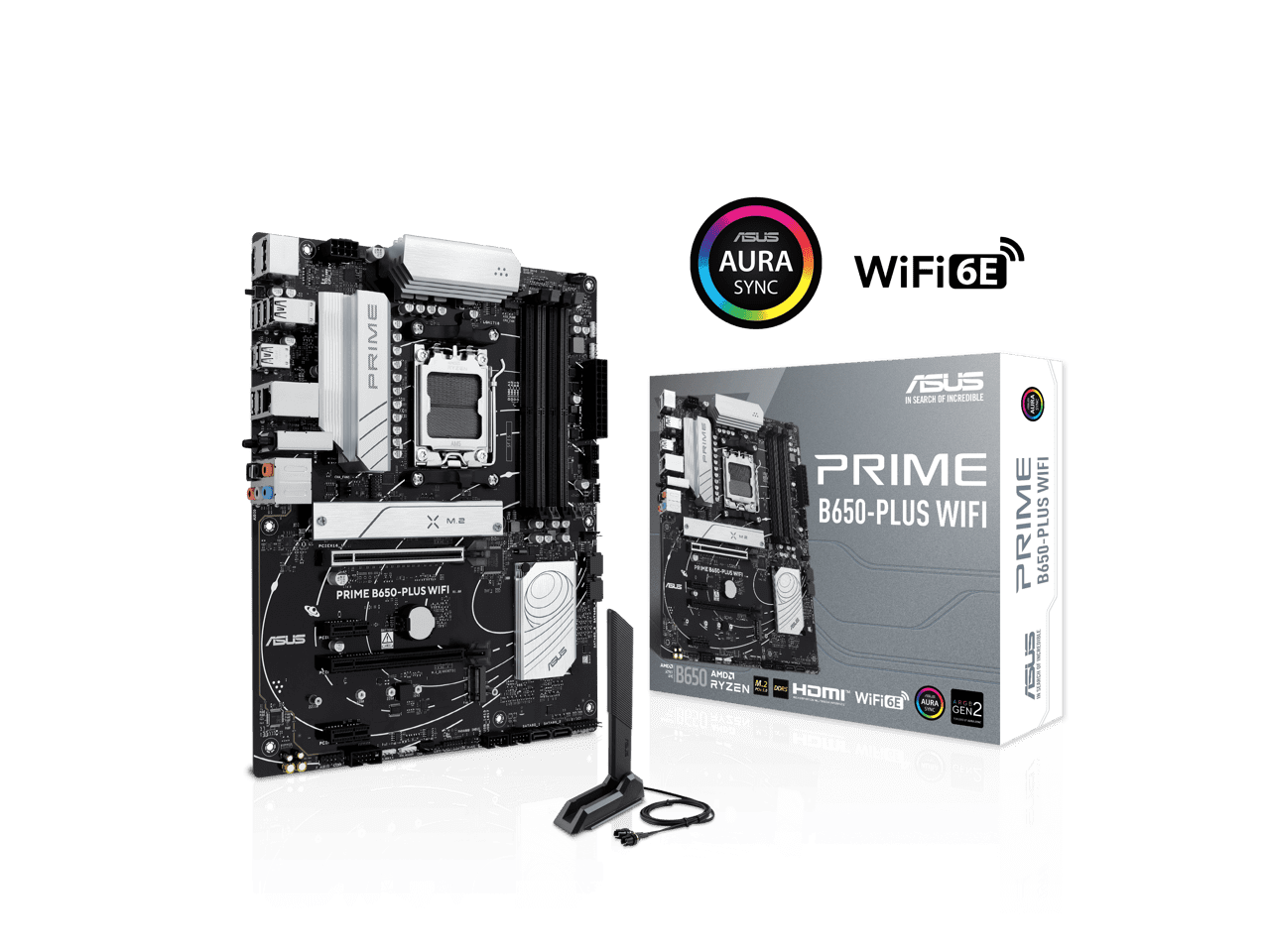ASUS PRIME B650-PLUS WIFI AMD B650 AM5 Ryzen Motherboard Combo