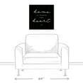 thumbnail image 3 of Creative Products Home Is Where The Heart Is 20 x 20 Canvas Wall Art, 3 of 5