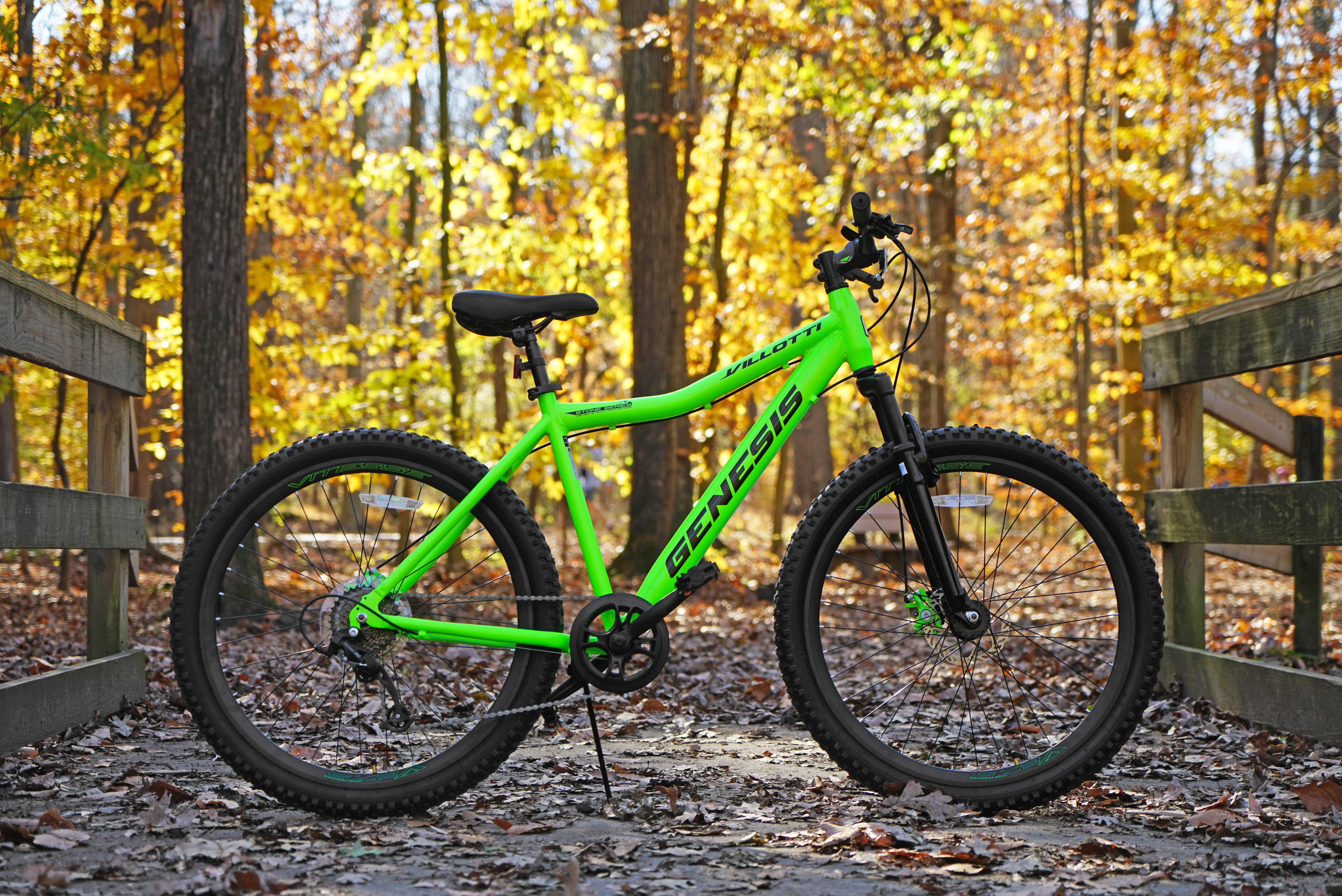 Genesis 27.5 in. Men s Villotti Mountain Bike Green
