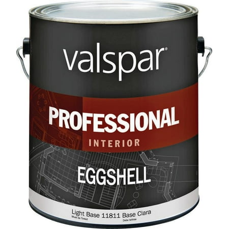 Valspar 11811 Professional Latex Paint, 1 gal, 350 - 450 sq-ft/gal, Light Base