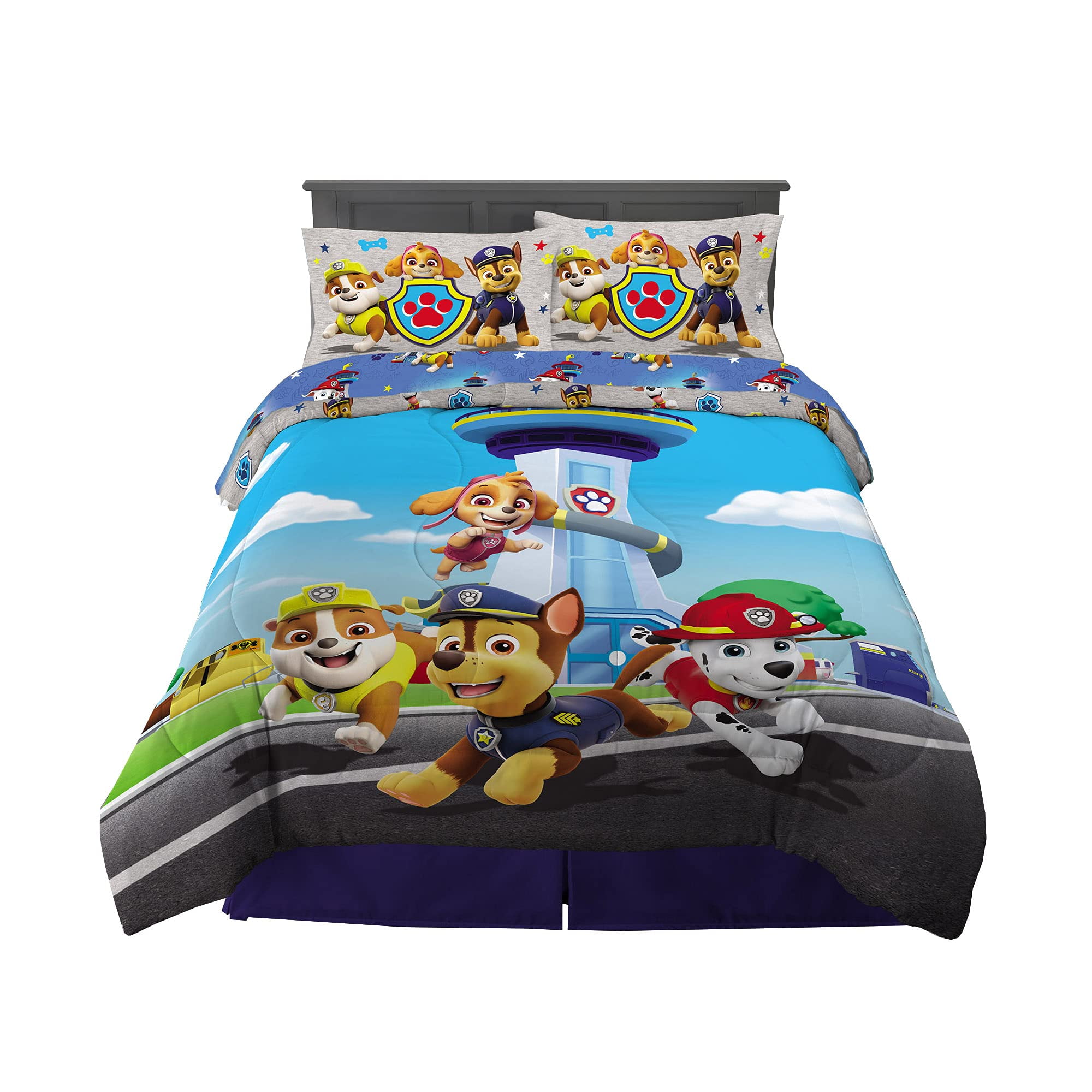 Queen size paw patrol bedding set hotsell