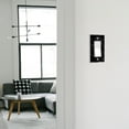 thumbnail image 6 of WIRESTER 1-Gang Decorator Light Switch Plate/Wall Plate Cover, Cloudy Black Marble, 6 of 6