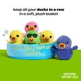 thumbnail image 6 of Emotional Support Pals Duckies, 5 Duckie Plush Toys with Carrying Basket, Stuffed Animal Plush Gift, 6 of 7