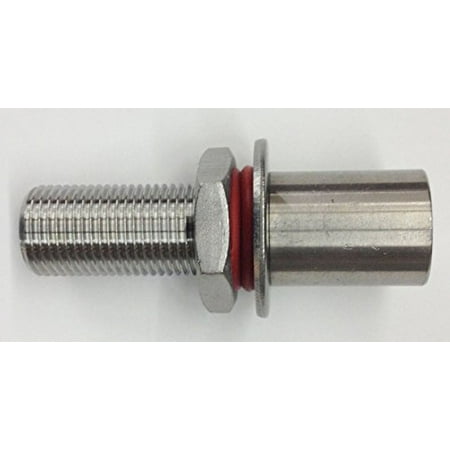 Threaded Bulkhead - Quick Fit Weldless Bulkhead All Thread with Coupling, X-Large
