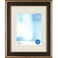 Mainstays 11" x 14" matted to 8" x 10" Distressed Champagne Picture