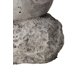 thumbnail image 4 of Figura de pájaro de cemento Benjara en posición vertical con base hueca gris, 4 of 5