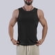thumbnail image 3 of pstuiky Hombres Tanque, Pantalones deportivos ajustados, transpirables, sin mangas y rasgados de color liso para hombre. Chaleco para hombre xxl, 3 of 6