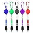 thumbnail image 1 of Shisuyan Stylo Badge Rétractable Usage Quotidien 5 Pcs 9.1X1.3X0.6In, 1 of 8