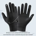 thumbnail image 2 of Guantes de invierno para mujer y hombre, guantes de esquí con forro térmico y cálido, pantalla táctil, perfectos para andar en bicicleta, correr, conducir, senderismo, caminar, 2 of 5
