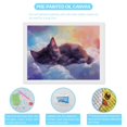 thumbnail image 6 of Diamond Art Kits for Adults, Colorful Cloud Sleeping CatDiamond Painting Kits for Beginners, Frameless Round 5D Full Drill Diamonds Art Pictures Gem Art Crafts Home Decor Gifts, 6 of 8