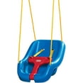 thumbnail image 3 of Little Tikes 2-in-1 Snug and Secure Swing, High Back Swing, Blue, 3 of 8