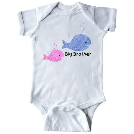 

Inktastic Big Brother with Lil Sister Gift Baby Boy Bodysuit