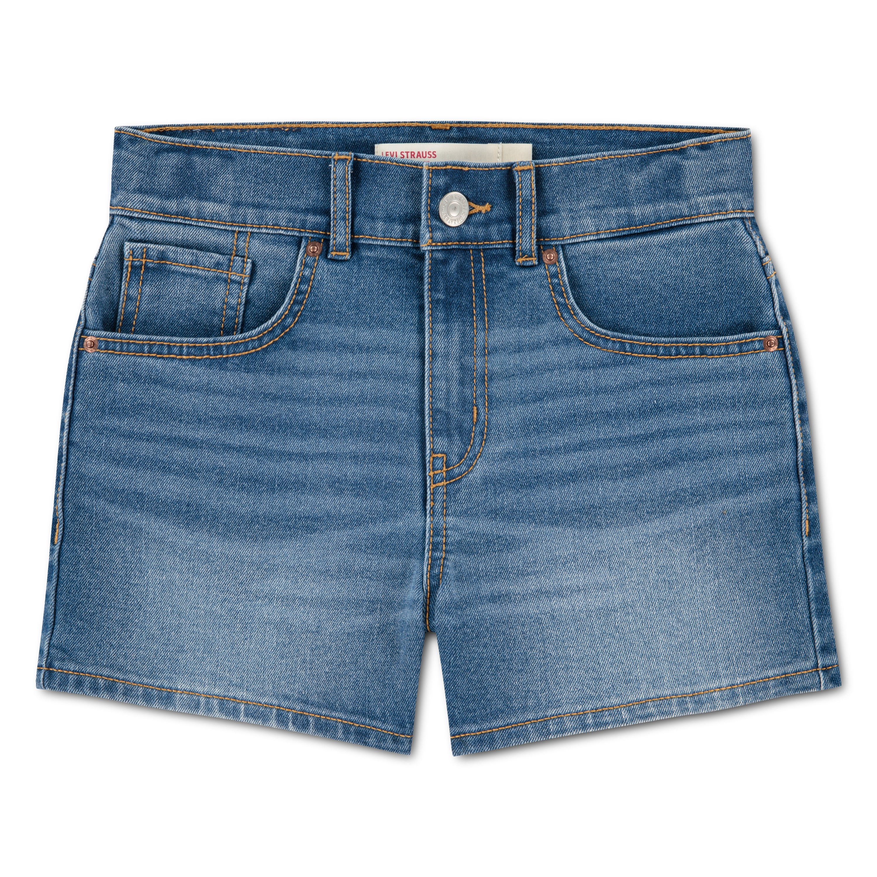 Levi Strauss Signature Girls High Rise 3" Denim Shorts, Sizes 5-18