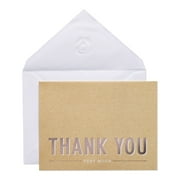 American Greetings Stationery, Thank You Kraft (10-Count)