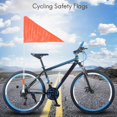 thumbnail image 5 of Safety Flag With Pole,6 Foot Adjustable High Visibility Bike Flag, Brightly Colored Waterproof Safe, 5 of 5