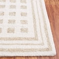 thumbnail image 3 of SAFAVIEH Ebony Bernadine Plaid Area Rug, Ivory/Beige, 6' x 6' Square, 3 of 7
