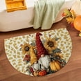 thumbnail image 5 of JoyMoreHome Fall Half-Round Floor Mat, Soft Velvet Durable Door Mat, Thanksgiving Halloween Decor for Indoor Outdoor Home Entrance, 5 of 6