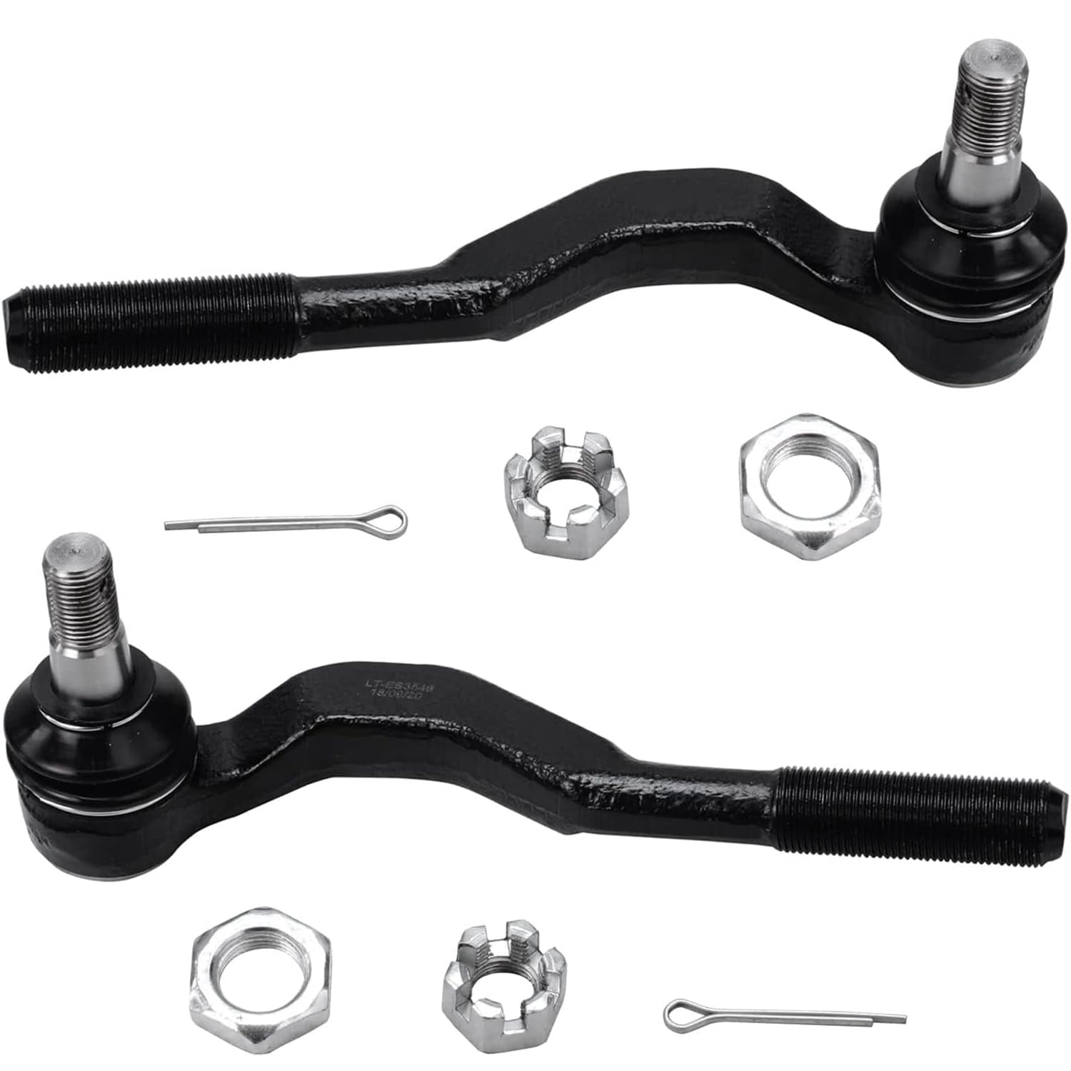 Detroit Axle - 12pc Front Suspension Kit for 1995-2000 Toyota Tacoma 1996 1997 1998 1999, 4 Upper and Lower Ball Joints, 4 Inner Outer Tie Rods, 2 Sway Bars, 2 Boots, Replacement