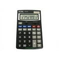thumbnail image 4 of Victor 12-Digit Dual Power Desk Calculator, Extra Large Adjustable Angle LCD Display, Business/Financial Calculator, 6.5 x 4-Inches, Black (1180-3A), 4 of 4