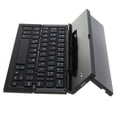 thumbnail image 1 of Teclado Bluetooth Plegable Sunnimix Inalámbrico Triple de Aluminio Negro, 1 of 8