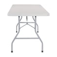 thumbnail image 3 of Table Multi-Usage 5 Pieds Résine Gris Clair, 3 of 8