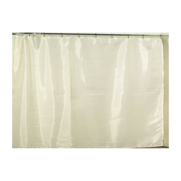 Extra Wide Polyester Fabric Shower, Extra Wide Cloth Shower Curtain Liner