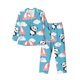 thumbnail image 1 of Fotbe Panda Flying in the Sky Pijama de Hombre con Estampado de Manga Larga, Conjunto de 2 Piezas, Ropa de Dormir Suave y Cómoda con Bolsillos-XX-Large, 1 of 7