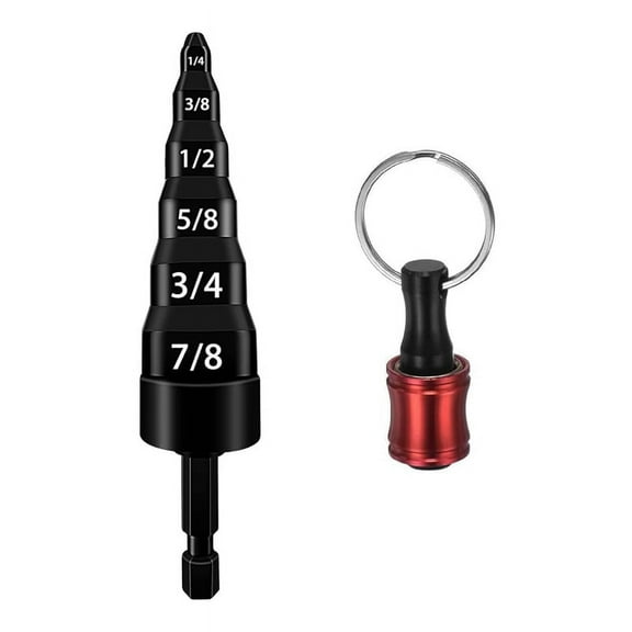 HVAC Repair Tool Bit Holder,Air Conditioner Copper Pipe Flaring Tool Bit 1/4in,3/8 G20769