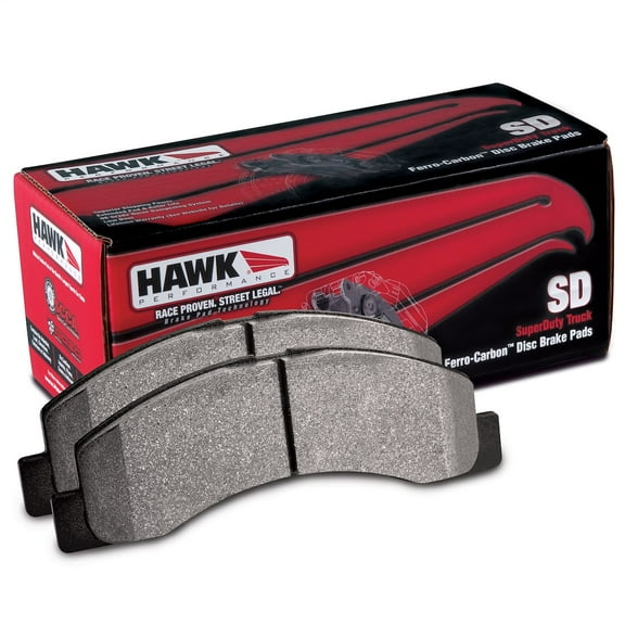 Hawk Performance HB322P.717 Brake Pads - Super Duty Compound - Front - Set of 4 Fits select: 1999-2010 CHEVROLET SILVERADO, 2001-2010 GMC SIERRA