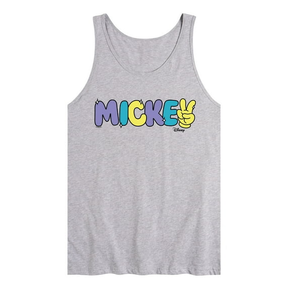 Disney - Hand Peace Sign - Men's Jersey Tank Top