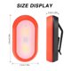 thumbnail image 4 of Soidarity Luces nocturnas Linternas universales Led con pilas con clips Luces de camping Suministros de emergencia para el dormitorio Sala de estar Negro Ropa Deportiva, Zapatos Rojo Soidarity OD020068-03, 4 of 6