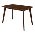 thumbnail image 1 of Coaster Kersey Wood Dining Table with Angled Leg in Chestnut, 1 of 3