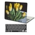 thumbnail image 5 of KSK KAISHEK Plastic Hard Shell Case Compatible with 2022/2021/2020/2019/2018 Rel. MacBook Air 13 inchs Touch ID + Black Keyboard Cover Model: A1932&A2179&A2337 m1 Flower 1252, 5 of 5