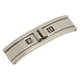 thumbnail image 3 of Reemplazo de cierre de reloj, hebilla de mariposa de acero inoxidable de doble presión Universal para accesorios de reloj, 3 of 5