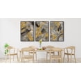thumbnail image 4 of Large d Birds Wall Art - Abstract Birds on Branches Leaf Wall Decor 16"x24" Set of 3 Spring Garden Painting Prints Modern Green Tree Canvas Pictures for Living Room Bedroom Office Artwork, 4 of 7